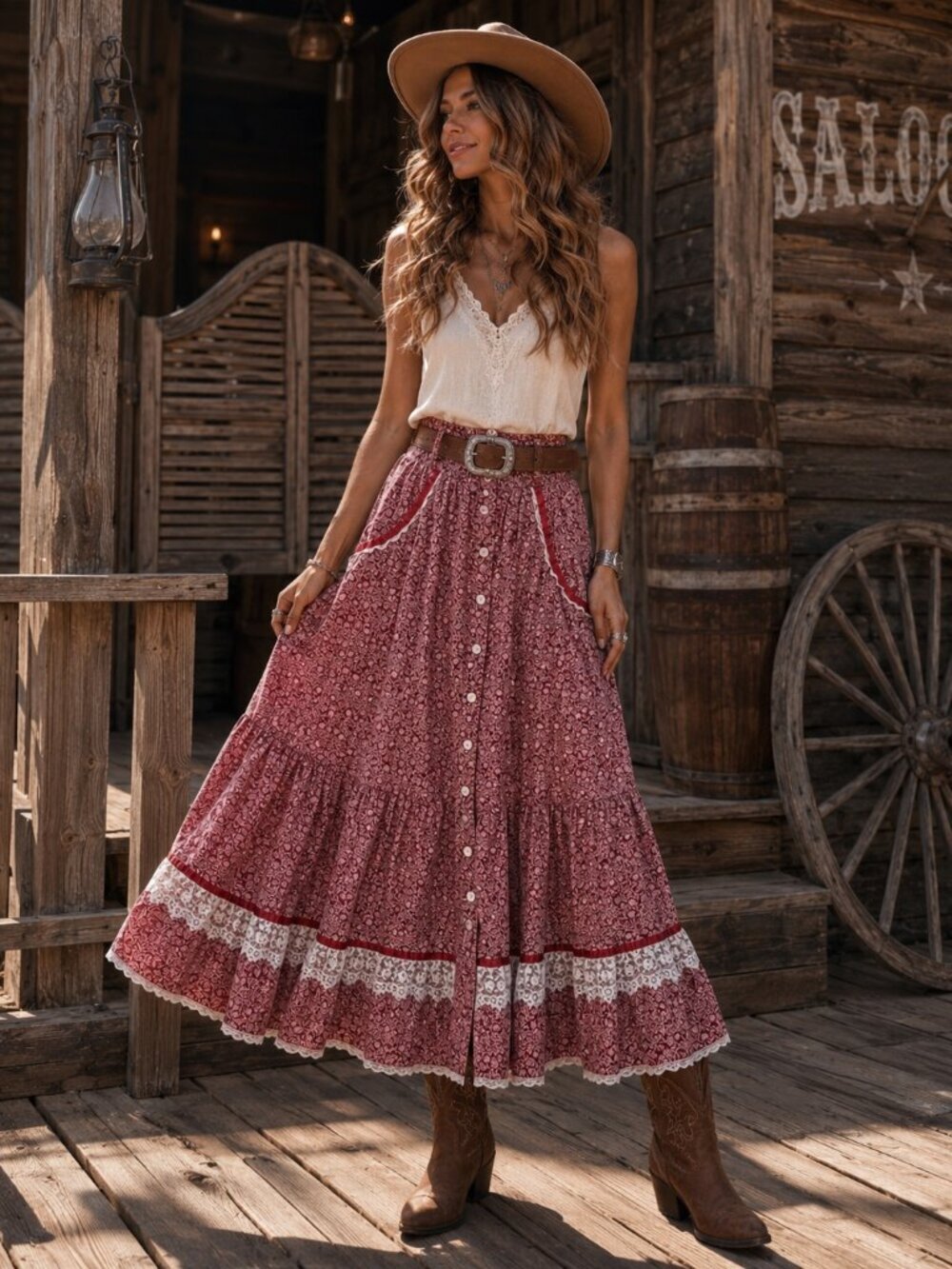 Vintage 1970s Jessica's Gunnies by Gunne Sax